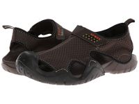 2016 Crocs Comfort Sandals for Men - Swiftwater Sandal - Espresso/Espresso Online